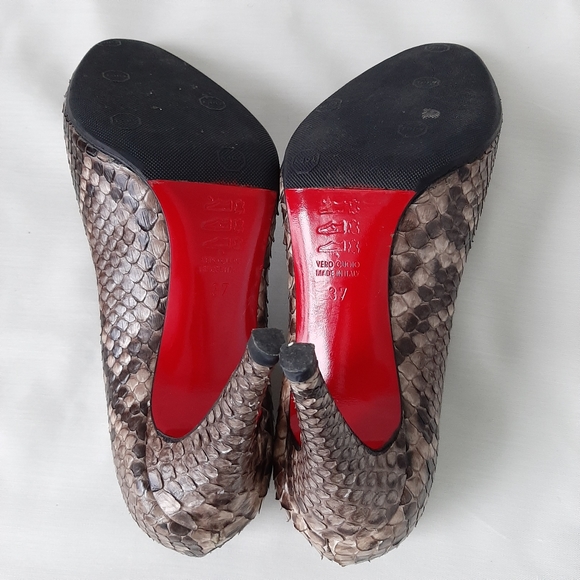 Roberto Festa real python leather pumps - Picture 7 of 7